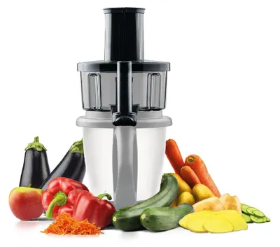 Gemüseschneider für Thermomix TM6 & TM5, 2 Scheiben, Edelstahl