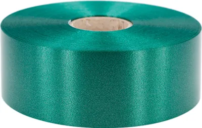 Produktbild von Geschenkband Ringelband 50mm x 100m Rolle Dunkelgrün