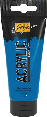 Produktbild von SOLO GOYA Acrylic Coelinblau 100 ml Tube
