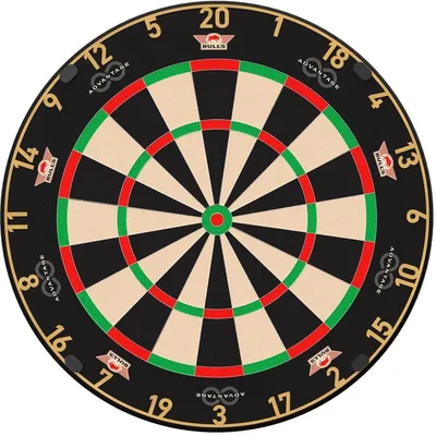 Produktbild von Professionelles Dartboard - 360° drehbar - Turnierqualität - Sisal