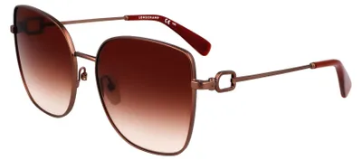 Produktbild von Longchamp LO177S Brown/gradient brown 58/17/140 Damen Sonnenbrillen