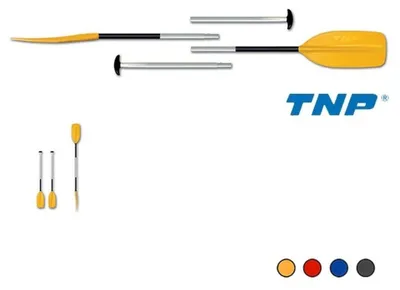 Produktbild von Gumotex/ TNP Paddelkombination Doppelpaddel Stechpaddel, Farbe:schwarz, Länge:240cm