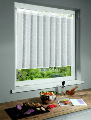 Produktbild von Neusser Collection Schlaufenpanneau Joceline weiß, 85 x 140 cm