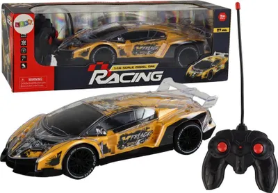 Obrázek produktu pro Auto Sportowe Zdalnie Sterowane RC Skala 1:16 Światła Żółte