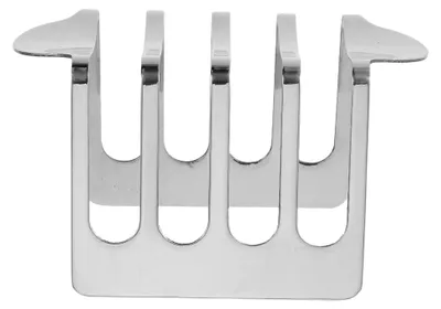 Produktbild von Toastständer aus Edelstahl für die Küche - Multifunktionales Brotregal für Arbeitsplatte