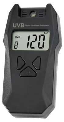 Productafbeelding van UVB-Indexmeter met Datalogfunctie - Handheld Digitalradiometer - Meetbereik 240nm-370nm
