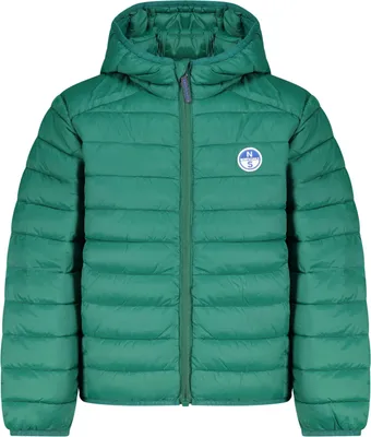 Produktbild von Kinderjacke Grün: Wasserabweisende Explorer-Kapuzenjacke mit Taschen