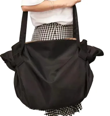 Image de Sac organisateur de voyage, grande capacité, design étanche, couleur noire