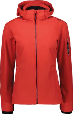 Produktbild von CMP - Damenjacke mit Kapuze und Reißverschluss, Ferrari-Schwarz, S