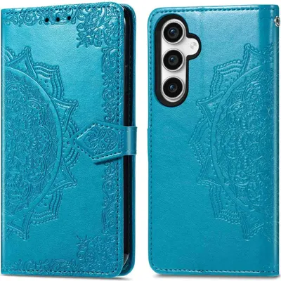 Produktbild von imoshion Mandala Klapphülle Samsung Galaxy S23 FE - Türkis