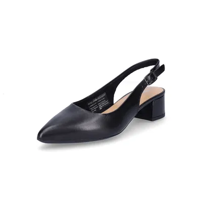 Produktbild von Tamaris Damen Leder Slingpumps schwarz