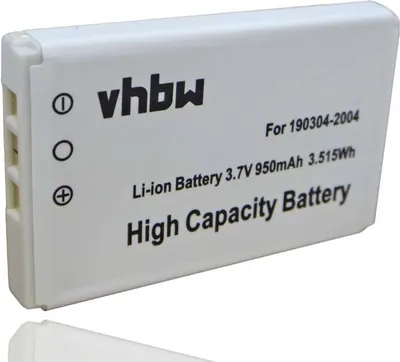 Produktbild von vhbw Akku Ersatz für Logitech 994000033, 815000037, F12440056, F12440023, 190582-0000 für Fernbedienung Remote Control (950 mAh, 3,7 V, Li-Ion)