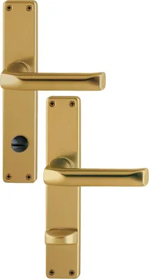 Produktbild von HOPPE Langschild-Garnitur  London  Aluminium Bronze 113/202SP - 6768378