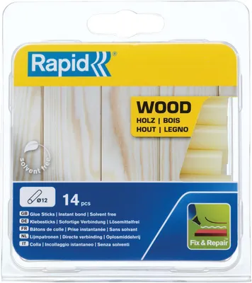 Produktbild von Rapid 40107360, 14 Stück(e), Sichtverpackung, 150 g, 135 mm, 118 mm, 19 mm