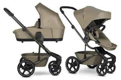 Produktbild von Easywalker Harvey NXT Kinderwagen – inkl. Reisewanne & Sitz, umbaubar zu Duo/Twin, inkl. Zubehörset, UPF 50+, Moss Green