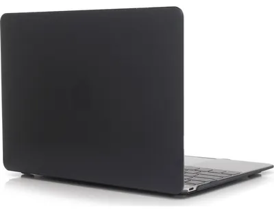 Produktbild von Mobigear Glänzende Schutzhülle für MacBook Air 13 Zoll (2010-2019), Hartschalen-Hülle, MacBook-Case - Schwarz - Modell A1369 / A1466