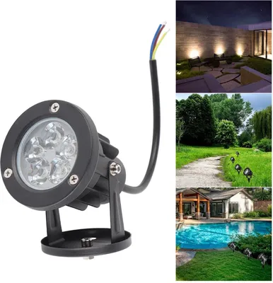 Obrázek produktu pro Hliníková 5W LED lampa na trávník IP65 vodotěsná