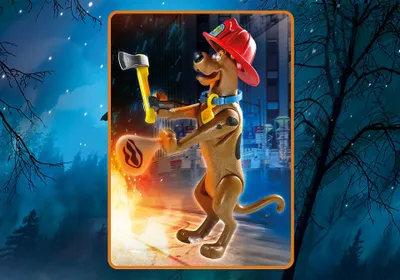 Produktbild von PLAYMOBIL 70712 SCOOBY-DOO! Sammelfigur Feuerwehrmann