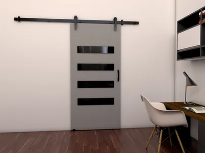 Obrázok produktu pre Posuvné interiérové dvere BUSHLAND 6 - 106 cm, šedé