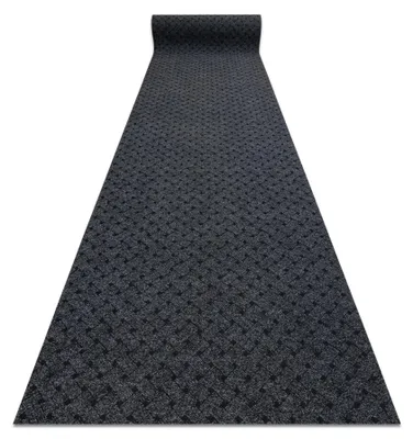 Image de Paillasson antidérapant pour les mètres courants VECTRA 900 Liverpool extérieur, intérieur, sur caoutchouc - anthracite 100 cm noir 100x130 cm