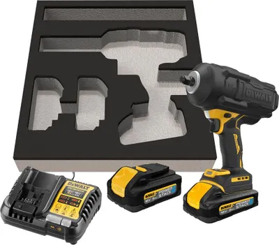 Obrázek produktu pro DEWALT 1/2" 18V DCF961H2G 1626Nm 2x5,0Ah GFN rázový utahovák