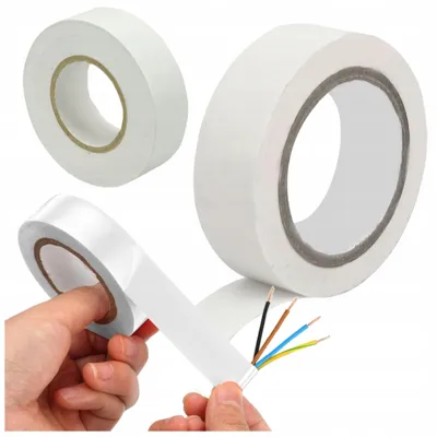Obrázok produktu pre Izolačná páska 19 mm x 0,13 mm BIELA 20 m