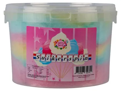 Zdjęcie produktu dla Niels Suikerspin 130 g – Słodka przekąska z waty cukrowej, idealna na imprezy