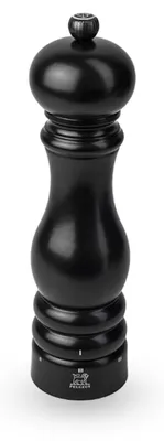 Obrázok produktu pre PEUGEOT Mlynček na soľ PARIS 22 cm bukové drevo saténovo čierny uSelect mlecie mechanizmus so zirkónmi