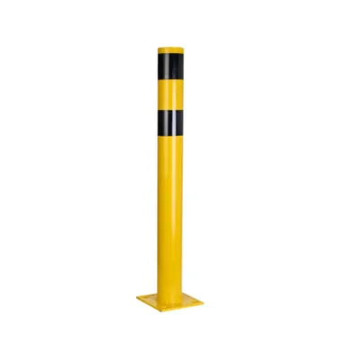 Productafbeelding van Poller – Botsingsbeschermingspaal – ongeveer 110 cm. Botsingsbeschermingspaal, diameter 60 mm. Afsluitpaal XL voor garage en oprit