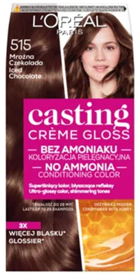 Obrázek produktu pro Barva na vlasy L'Oreal Casting Creme Gloss 515 Mrazivá čokoláda