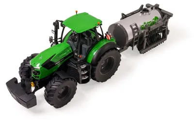 Produktbild von Carson RC 1:16 Deutz-Traktor 8280TTV mit Fassanhänger RTR