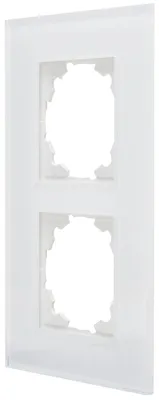 Produktbild von Glas-Rahmen 2f.ATHweiß