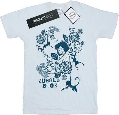 Produktbild von Disney - "The Jungle Book Tale" T-Shirt für Damen BI28327 (XXL) (Weiß)