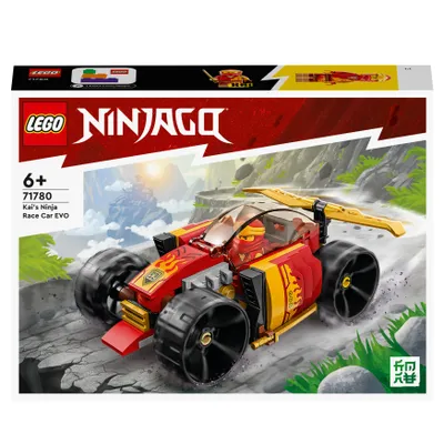 Produktbild von LEGO 71780 NINJAGO Kais Ninja-Rennwagen EVO 2in1 Rennwagen Spielzeug zu Geländewagen-Fahrzeug, Modellbausatz für Jungen und Mädchen ab 6 Jahren, Geschenkidee zum Geburtstag