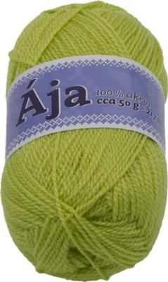 Zdjęcie produktu dla Przędza ÁJA – 50 g / 217 m – zielona