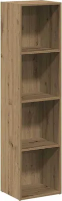 Obrázok produktu pre vidaXL Artisan dubová knižnica 36x30x143 cm materiál na báze dreva