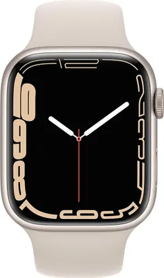 Immagine prodotto di Apple MKN63FD/A Apple Watch S7 Alu 45mm Starlight (Bracelet Starlight) iOS