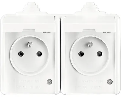 Immagine prodotto di 5518-2029 B Presa doppia, IP 44