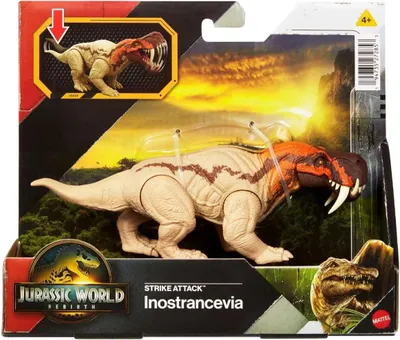 Produktbild von MATTEL Jurassic World - Angreifender Dinosaurier Inostrancevia JCL58