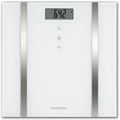 Immagine prodotto di Bilancia pesapersone - MEDISANA - BS 483 - Impedanzometro - Analisi corporea - 180 kg max