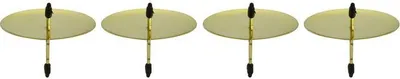 Immagine prodotto di Portacandele  D'avvento 4Pz, Oro, 6Cm