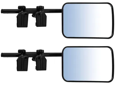 Image de Miroir universel pour remorques, avec système de fixation réglable