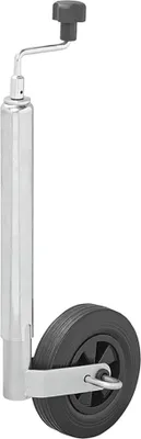 Immagine prodotto di 341501V01 Cerchio di supporto da 48 mm in plastica con pneumatici in gomma piena 200 x 50 mm e funzione di freno