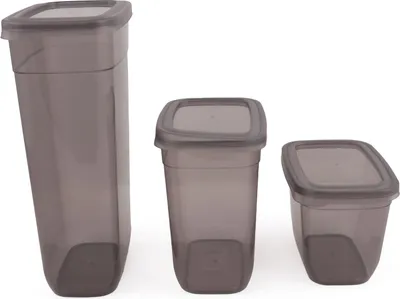 Obrázok produktu pre Hermia Concept, BNMPEGYAR24-13232, úložné boxy, sada úložných boxov (24 kusov), antracitová, plast, 12 x 16,5 x 27,5 cm