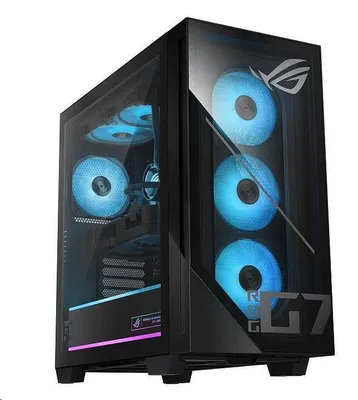 Produktbild von ASUS PC ROG GM700 (GM700TZ-R9800X302W), Ryzen 7 9800X3D, 32 GB, 1 TB SSD, RX 9070 XT 16 GB, Windows 11 Home, Schwarz