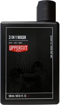 Obrázok produktu pre Uppercut Deluxe 3in1 Wash šampón na vlasy a telo 240 ml