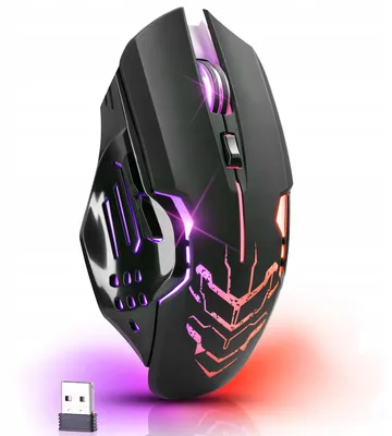 Produktbild von Gaming-Maus Kabellose Maus Für Spieler Stummes Klicken Defender Katana