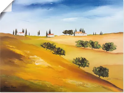 Produktbild von ARTland Poster Sonniger Tag IV Größe: 60x45 cm