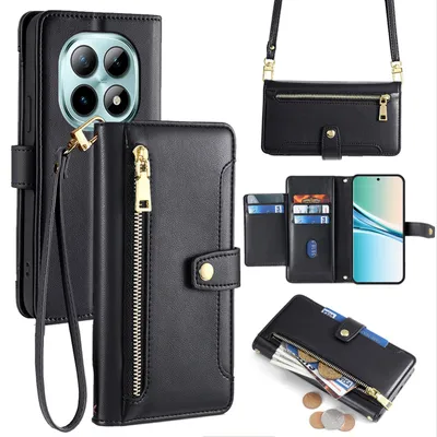 Produktbild von Handykette Kunstleder für Xiaomi Redmi Note 15 4G / 5G Schwarz