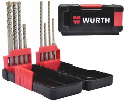 Produktbild von Wurth Betonbohrer SDS-Plus Set 8 Stück